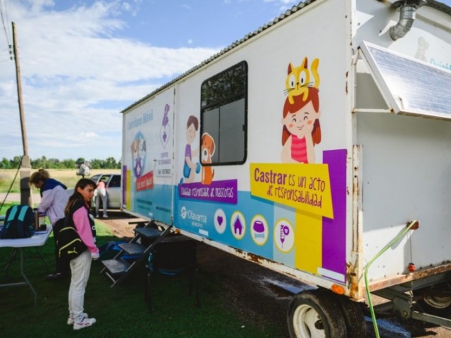 El Quir�fano Veterinario M�vil visitar� cuatro puntos del Partido